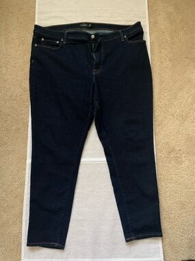 Dark Blue Women’s Jeans - Classic Slim Fit size 20w